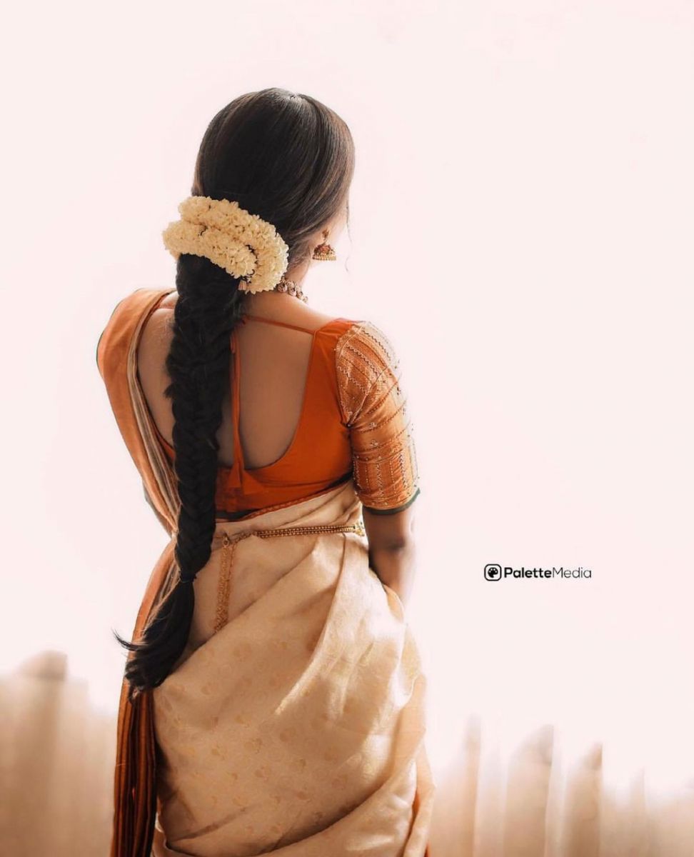 21 Stylish And Beautiful Indian Hairstyle For Saree - Tikli