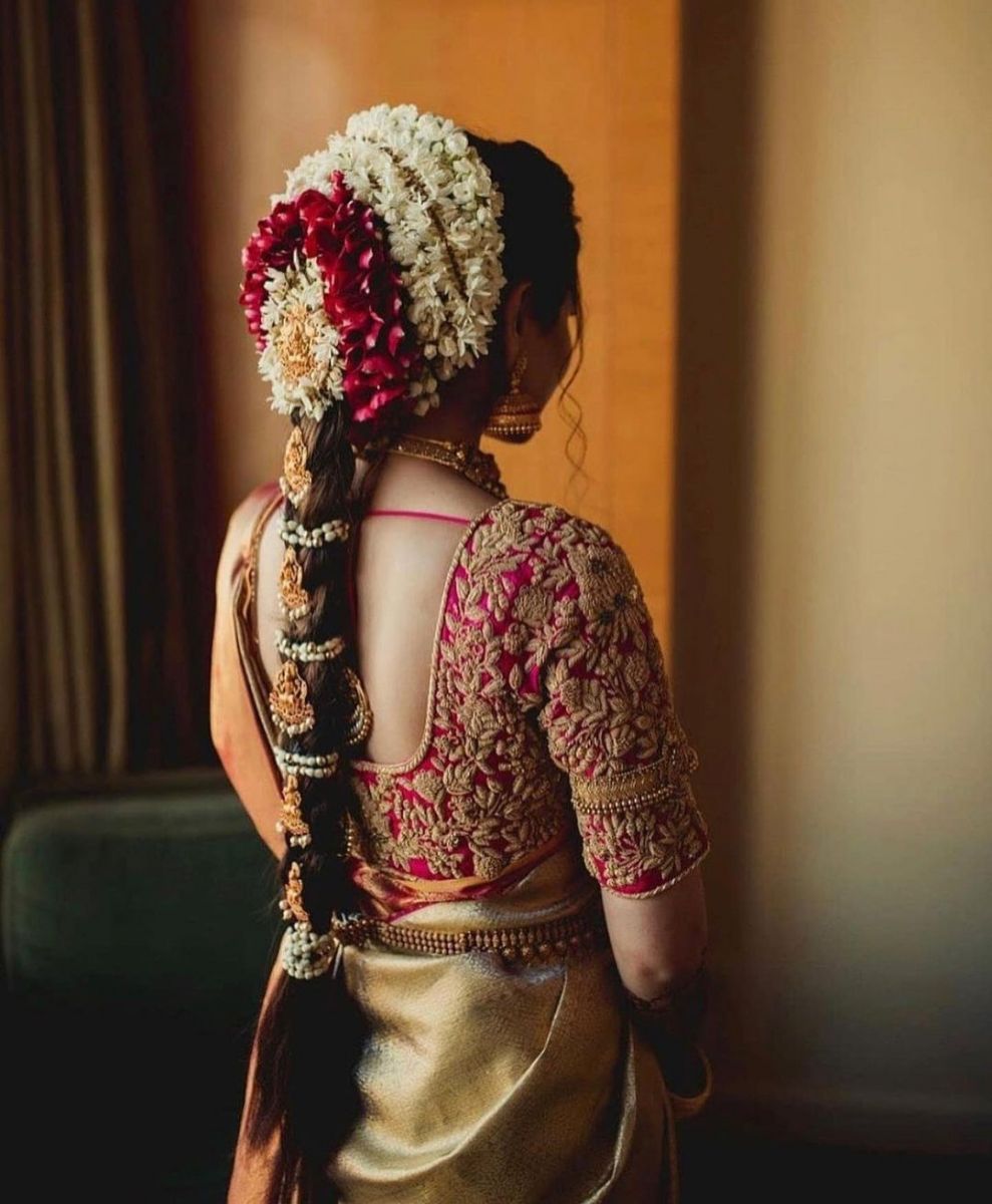 Indian Wedding Hairstyles | Bride hairstyles, Engagement hairstyles, Hair  styles