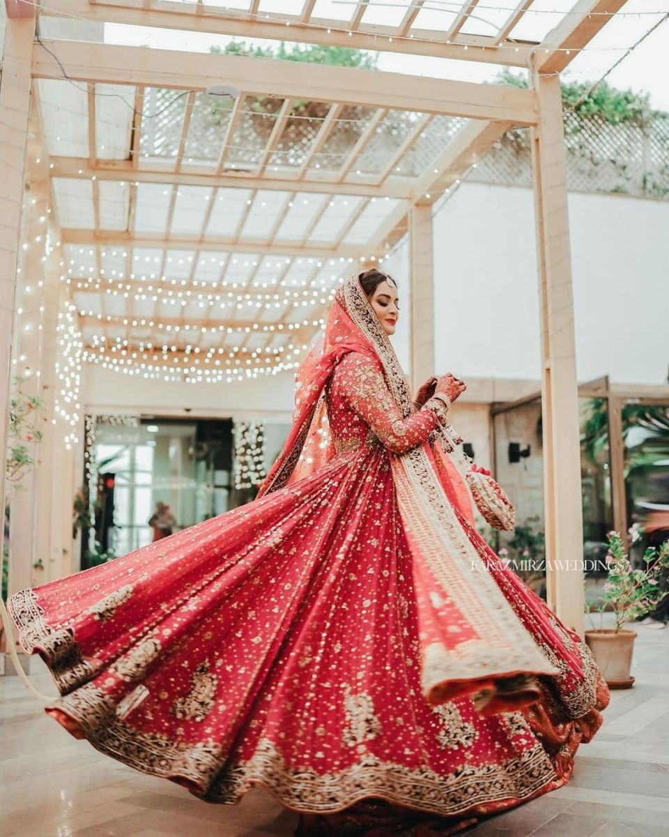 Bridal Heavy Embellished Lehenga | Wedding Outfit