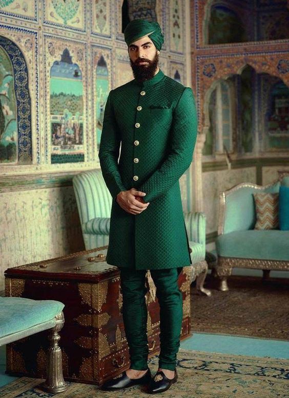 Designer Sherwani For Grooms | Indian bride photography poses, Indian  wedding couple photography, Indian groom wear