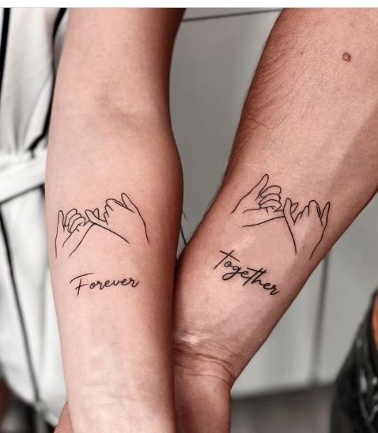 25+ Unique Couple Tattoo Design Ideas With Meaning - Pyaari Weddings
