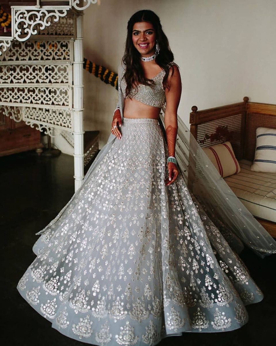 The best colours on bridal lehengas for summer 2019