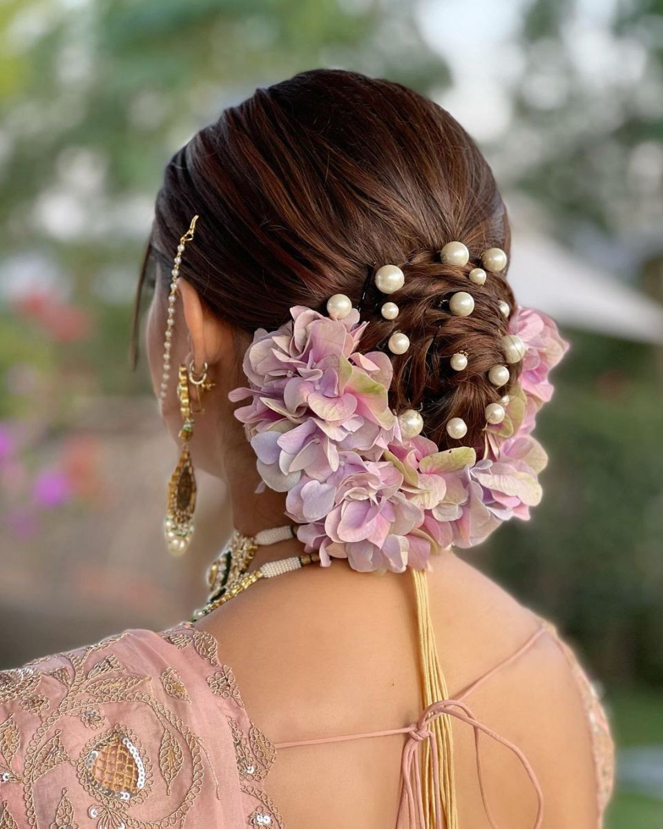 Bridal Hairstyle: Stunning floral buns to opt for your wedding | Times of  India