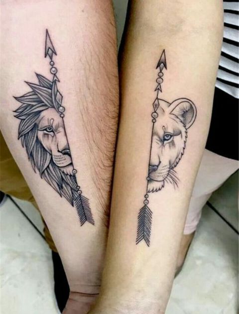 Tattoo Ideas Minimalist Couple | TikTok
