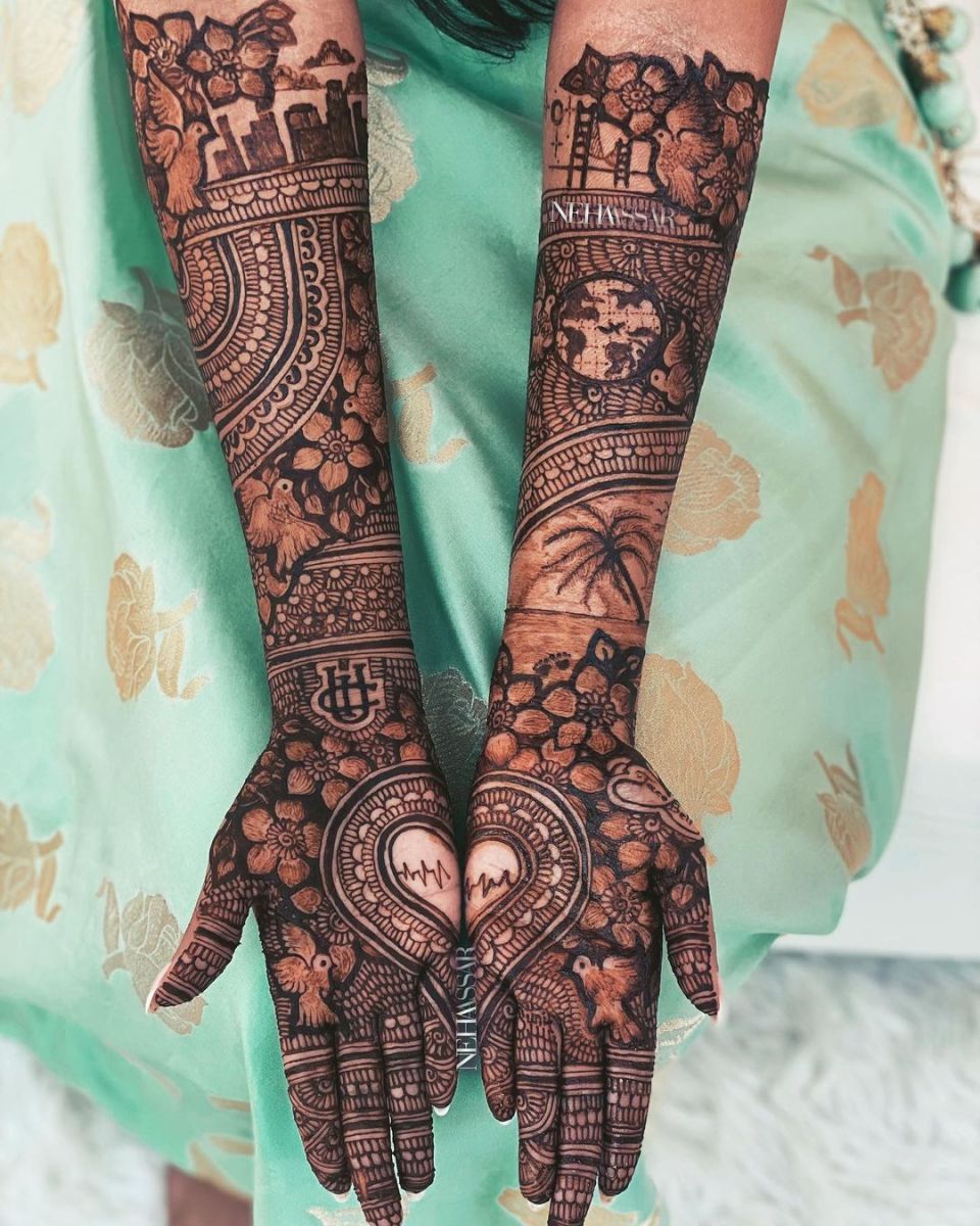Top 10 Henna Themes For A Destination Wedding By Neha Assar Artistry ...