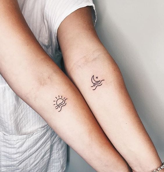 81 Best Matching Couple Tattoo Design Ideas [2023 Guide]