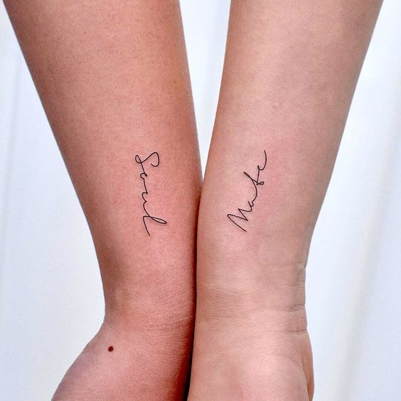 Matching Soulmate Tattoos The Ultimate Symbol Of Love And Unity